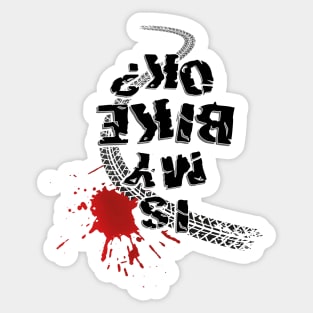 Is my bike ok? (black text) Sticker